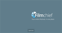 Desktop Screenshot of filmchief.com
